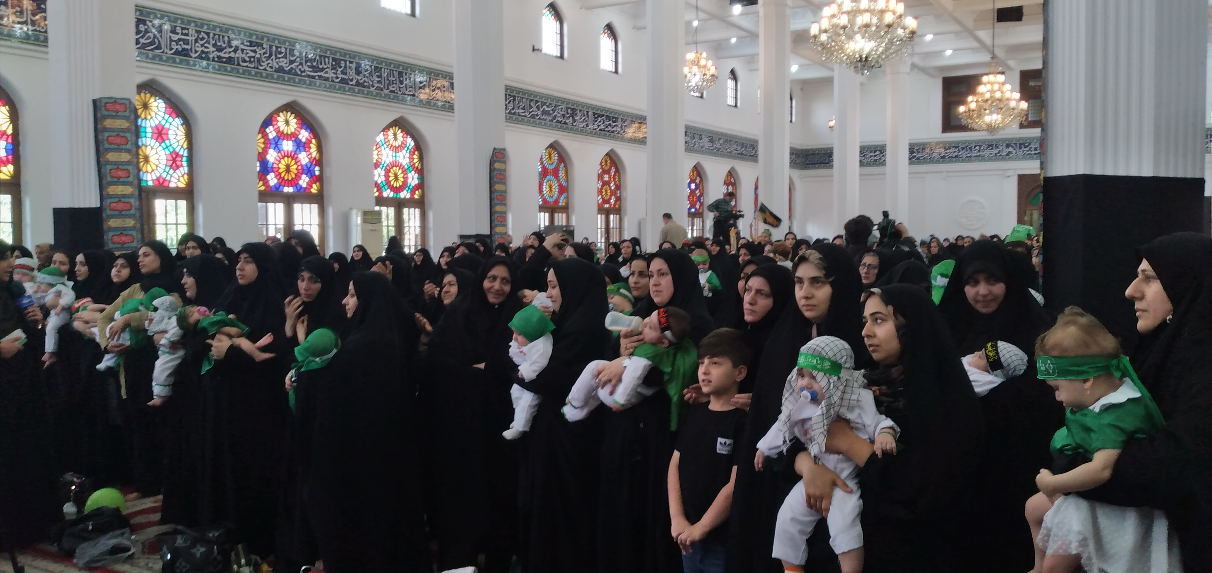 همایش شیرخوارگان حسینی در مصلی رشت