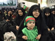 هم‌نوایی مادران بیرجند با علی‌اصغر کربلا