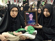 بیرجند در سوگ طفل شش‌ماهه؛ قلب‌های کوچک در هوای کربلا