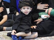 ندای «یا حسین» از گهواره‌ها