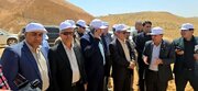 استاندار کهگیلویه و بویراحمد از پروژه‌های کلان شهرستان مارگون بازدید کرد