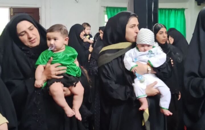 شیرخوارگان حسینی مازندران و کودکانی که نذر سربازی امام زمان(عج) می‌شوند