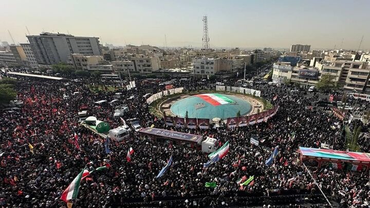 بازتاب مراسم تشییع شهدای اقتدار در رسانه‌های یمنی