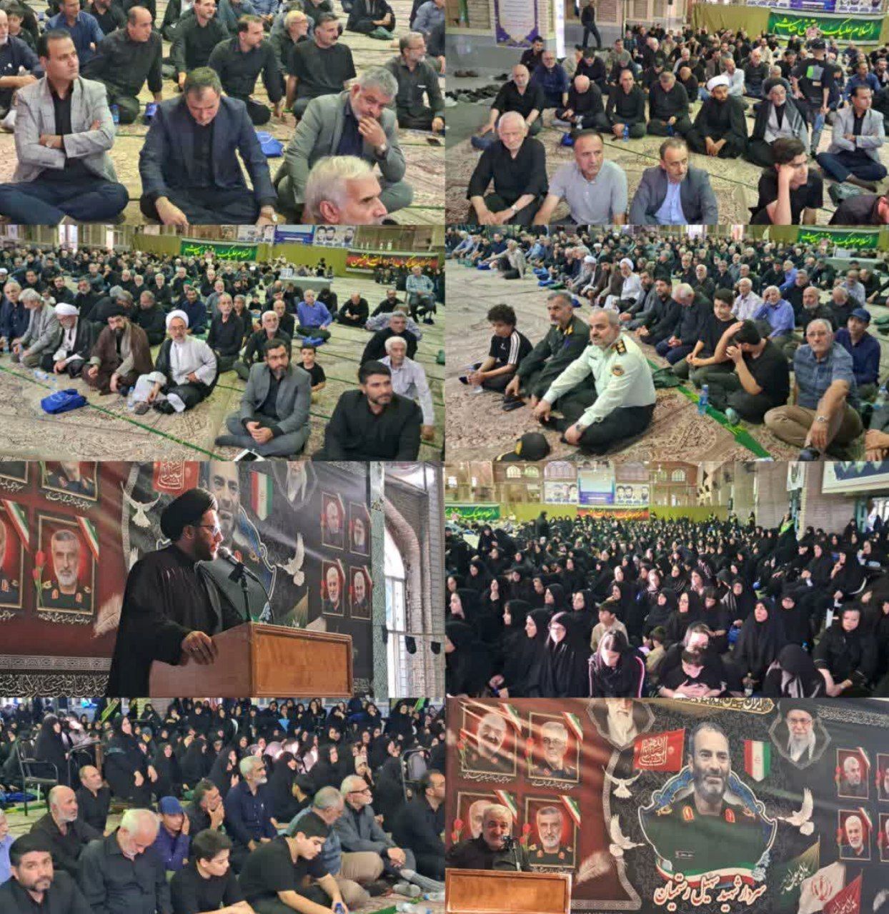 آغوش گشوده بهشهری‌ها به‌روی شهید اقتدارشان