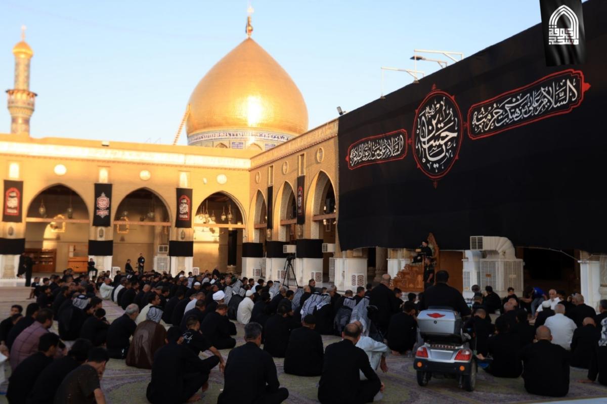 برگزاری مراسم سوگواری اباعبدالله الحسین(ع) در مسجد کوفه