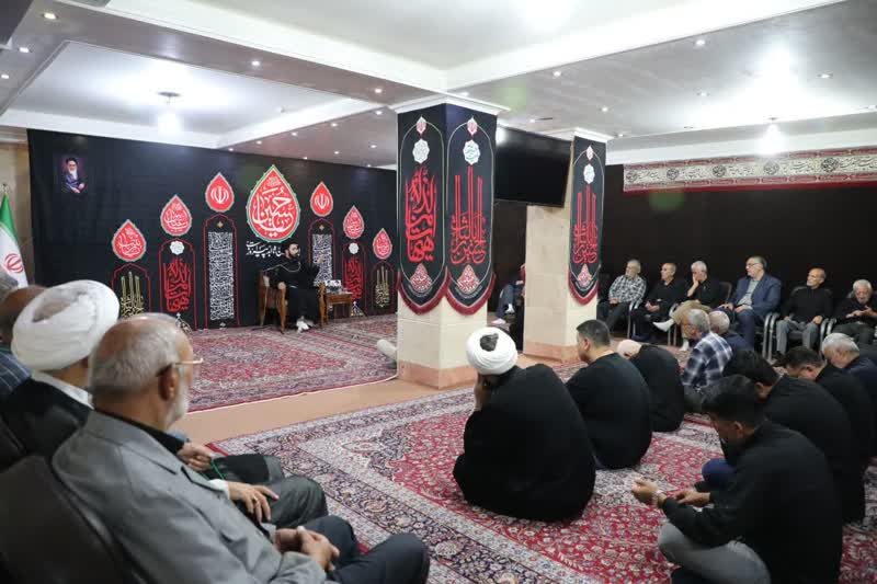 برگزاری مراسم عزاداری حضرت اباعبدالله الحسین(ع) در دفتر نماینده ولیفقیه استان سمنان