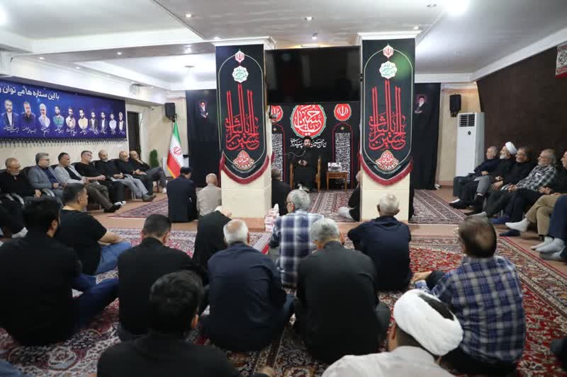 برگزاری مراسم عزاداری حضرت اباعبدالله الحسین(ع) در دفتر نماینده ولی‌فقیه استان سمنان  