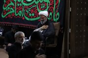 برگزاری مراسم عزاداری حضرت اباعبدالله الحسین(ع) در دفتر نماینده ولی‌فقیه استان سمنان  