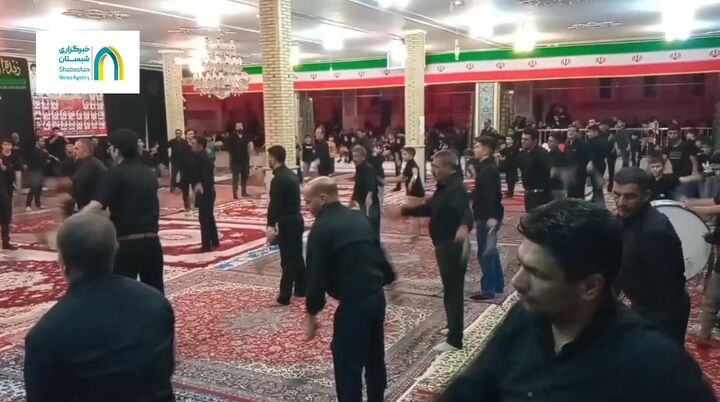 عزاداری شب سوم ماه محرم در مسجد اعظم اشکفتک