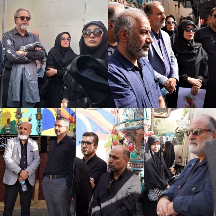 هنرمندان و مدیران هنری به موکب هنرمندان ایران رفتند