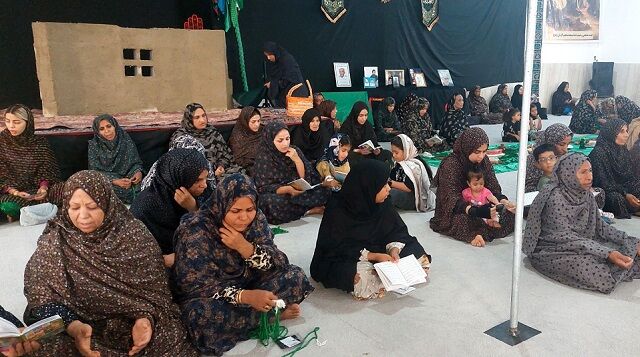 برنامه بچه‌های مسجد روستای تازیان بالا برای دهه اول محرم