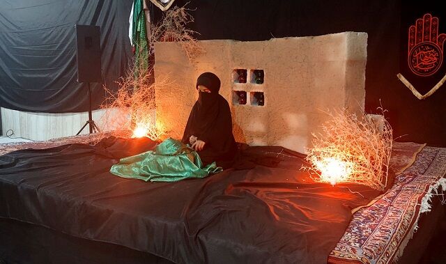 برنامه بچههای مسجد روستای تازیان بالا برای دهه اول محرم