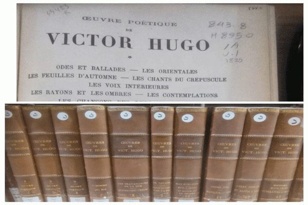 مجموعه نفیس آثار ادبی «ویکتور هوگو» با قدمتی ۲۰۰ ساله در کتابخانه رضوی