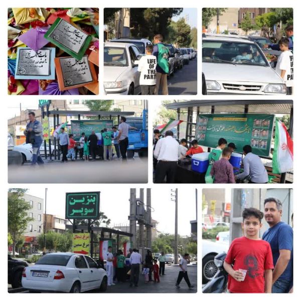 قرار همدلی در کوچه پسکوچهها با مواکب سیار کانون «ولایت عشق»