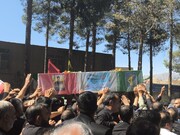تشییع باشکوه شهدای مقاومت «زیبا و  نادی» در بیرجند برگزار شد