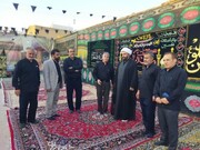 خادمان هیات سینه‌زنی اباعبدالله الحسین(ع) شهرک بدرآباد خرم‌آباد تکریم شدند