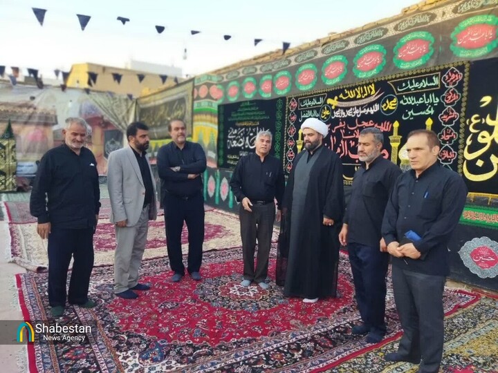 خادمان هیات سینه‌زنی اباعبدالله الحسین(ع) شهرک بدرآباد خرم‌آباد تکریم شدند