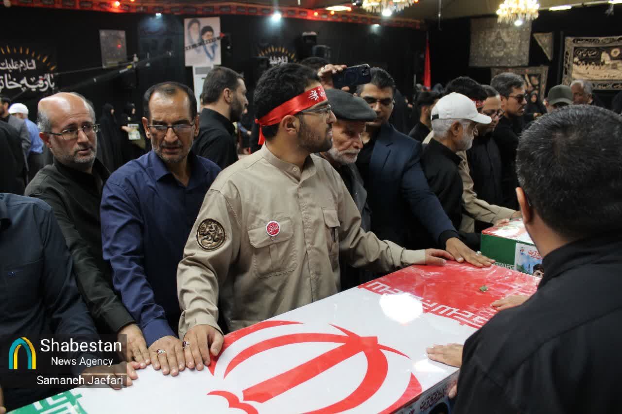 تشییع باشکوه چهار شهید اقتدار در شهر شهادت