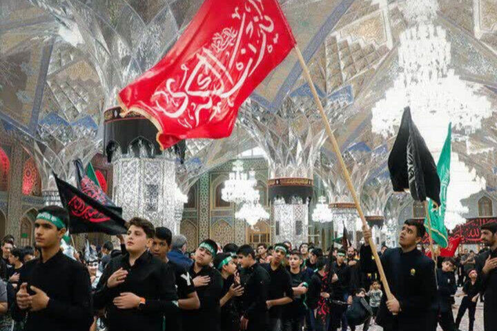 اجتماع «احلی من العسل» در حرم مطهر رضوی