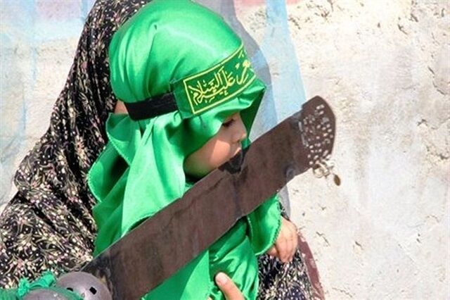 «علم شمشیری»، آیین محرمی ۹۰۰ ساله در جزیره قشم