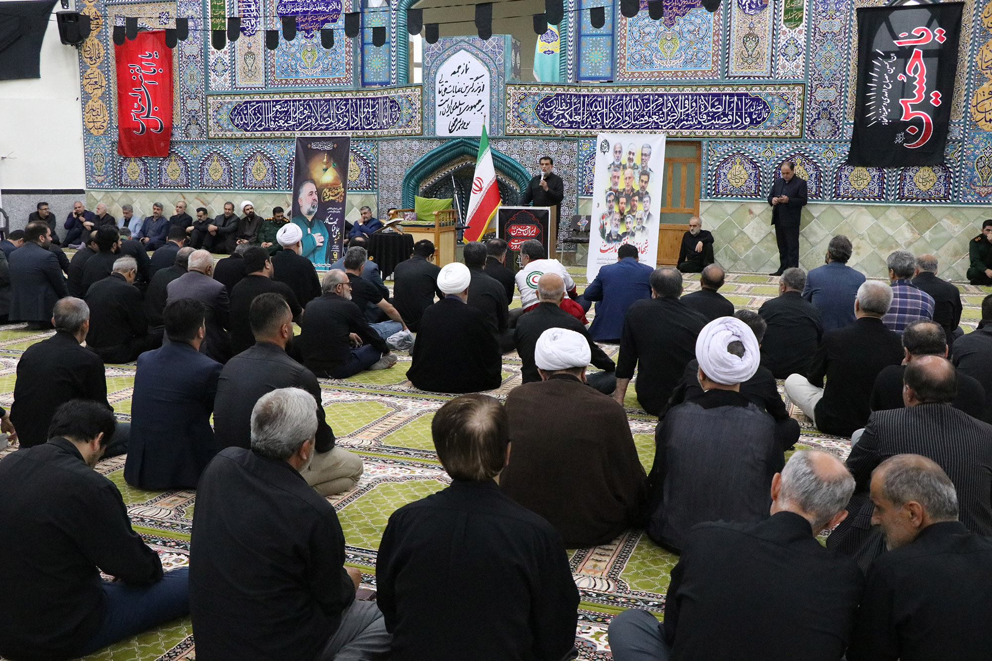 برگزاری مراسم سومین روز شهادت دادستان شهید قناعت‌کار در فومن