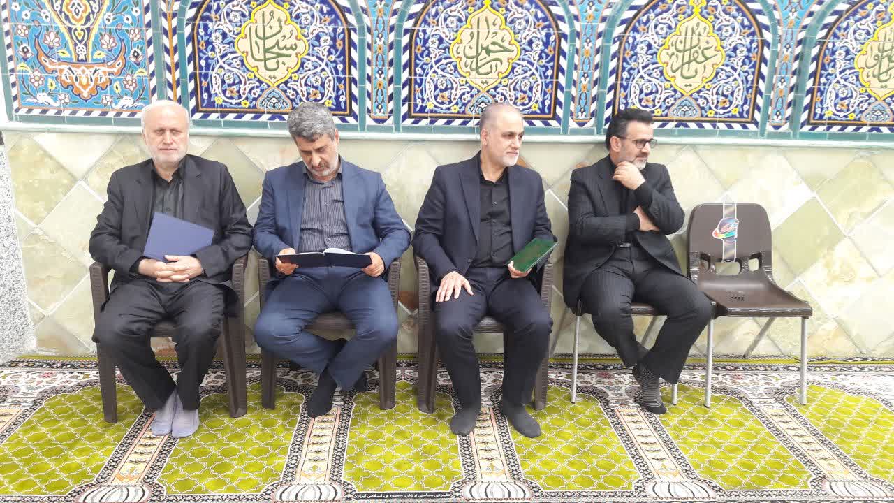 برگزاری مراسم سومین روز شهادت دادستان شهید قناعت‌کار در فومن