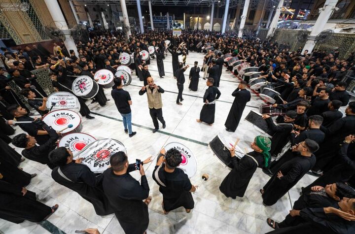 ارائه خدمات آستان مطهر علوی به بیش از ۲۰۰۰ موکب حسینی