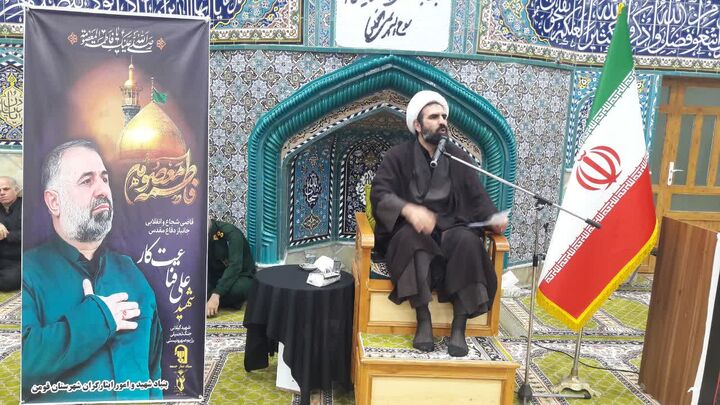 برگزاری مراسم سومین روز شهادت دادستان شهید قناعت‌کار در فومن