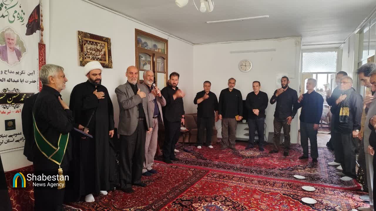 تکریم مداح و پیرغلام حسینی، حاج محمدحسین خسروی