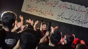 مراسم عزاداری دهه اول محرم در مسجد ‌نورالحسین(ع) کرمانشاه