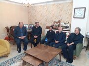 دیدار رئیس بنیاد شهید با خانواده شهیدان حاجی‌سلطانی و مکتبی