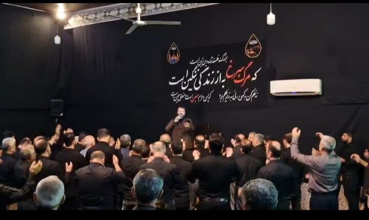 برپایی مراسم سوگواری ابا عبدالحسین (ع) در مسجد جامع شاندرمن