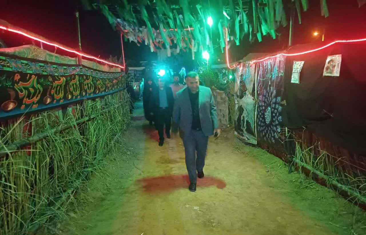 نمایشگاه بازسازی واقعه کربلا در روستای خمارباغی دایر شد