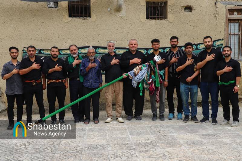 آیین علم گردانی سنتی دیرینه در روستای کفشگیری