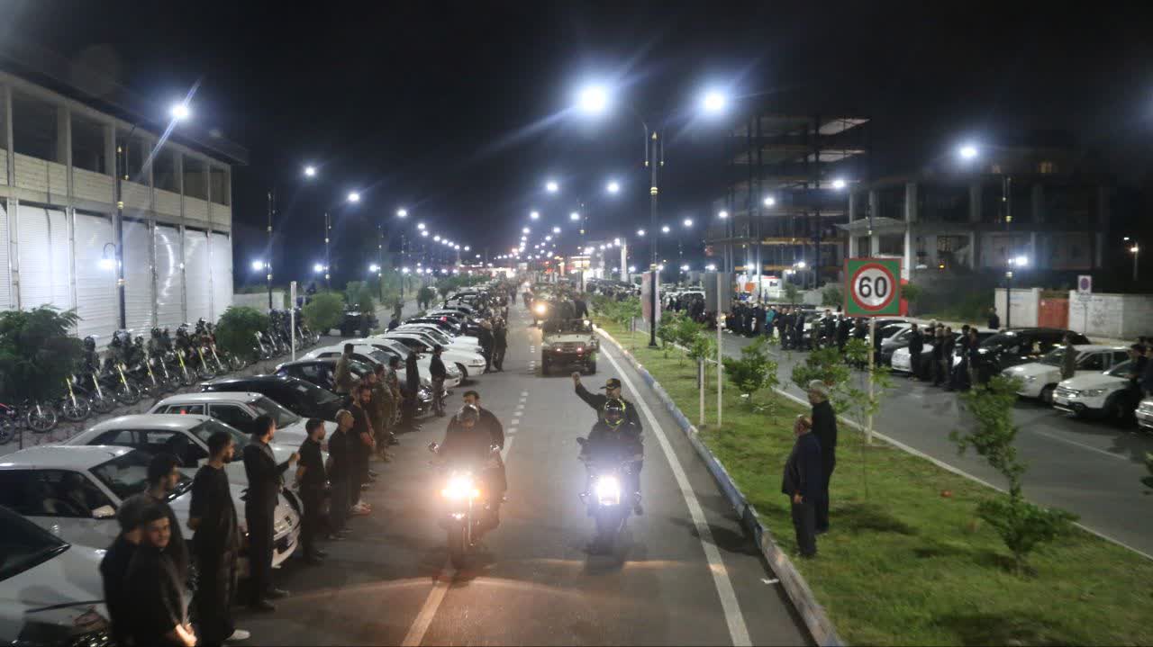 رزمایش اقتدار بسیجیان در رشت برگزار شد