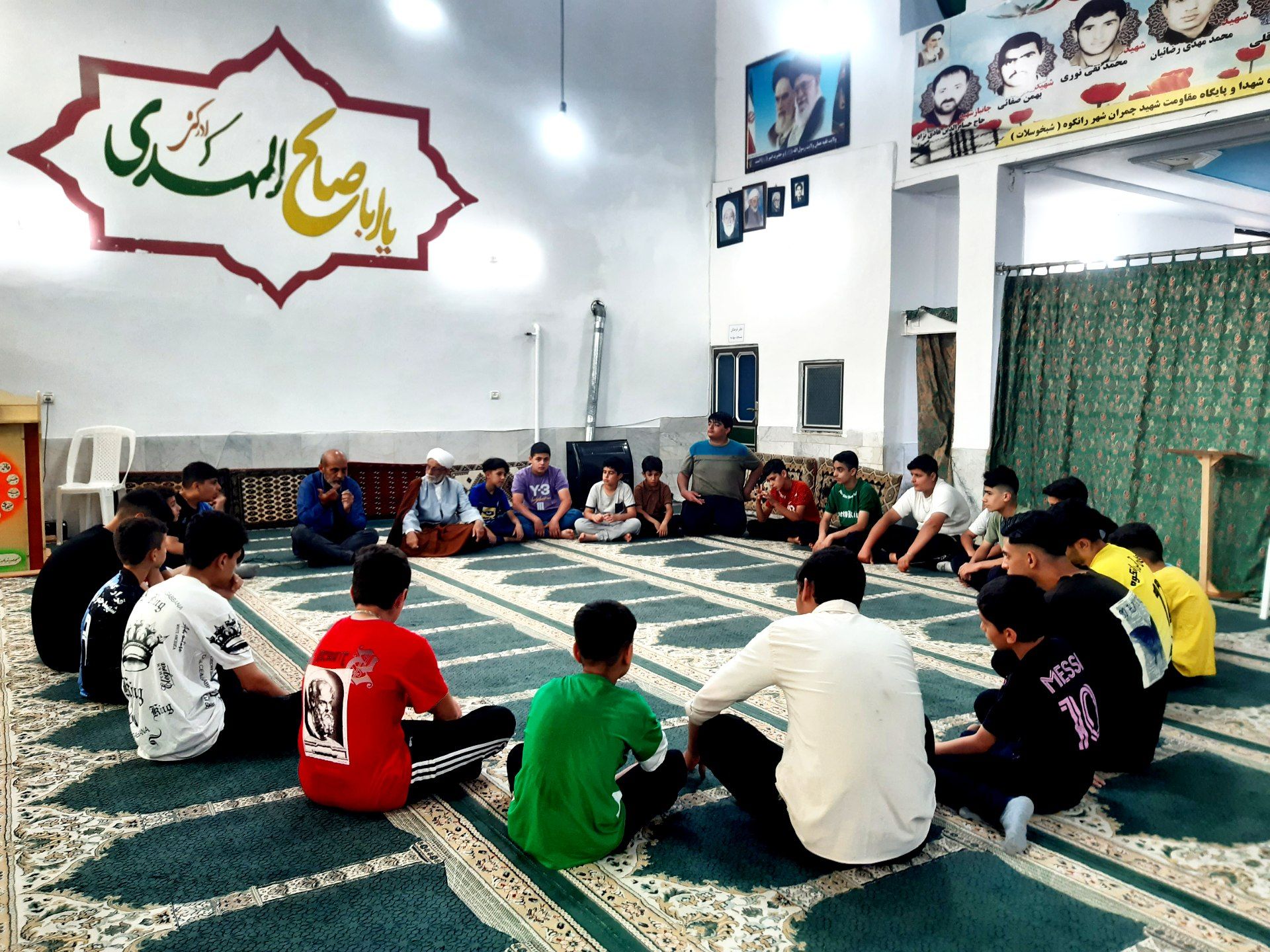 روایت کانون مهدیه از فضای رفاقتی و محیط امن مسجد در جنگ ۱۲ روزه