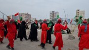 بزرگترین مراسم تعزیه خوانی در جنوب کرمان