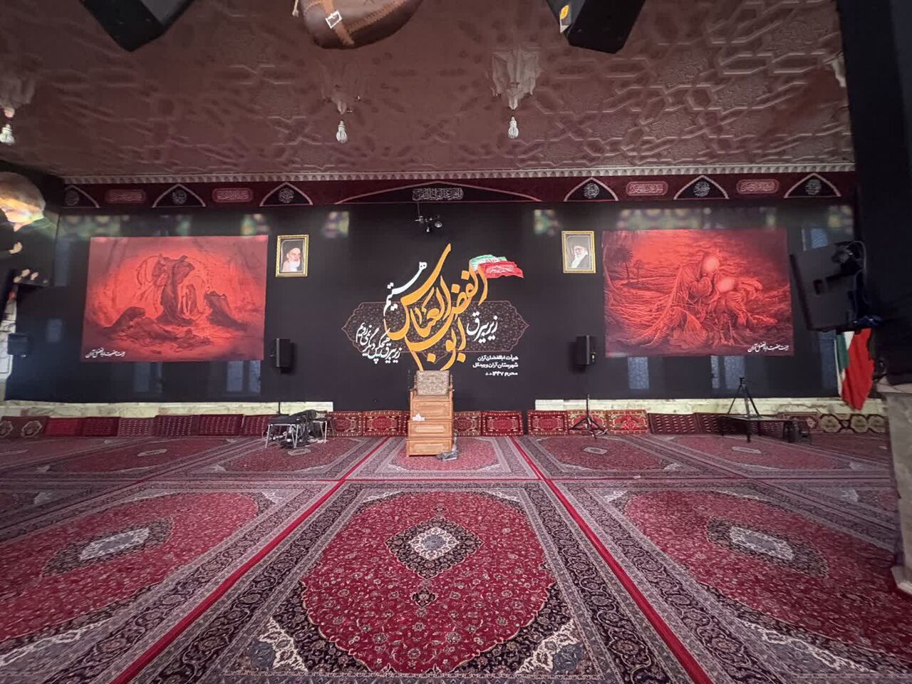 دیوارنگارههای مفهومی؛ زبان گویای هیئات در انتقال پیامهای عاشورایی