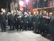 اجتماع عزاداران هیئت حزب‌الله علوی خرم‌آباد در تاسوعای حسینی