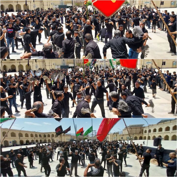 شور تاسوعای حسینی در شوکتیه بیرجند