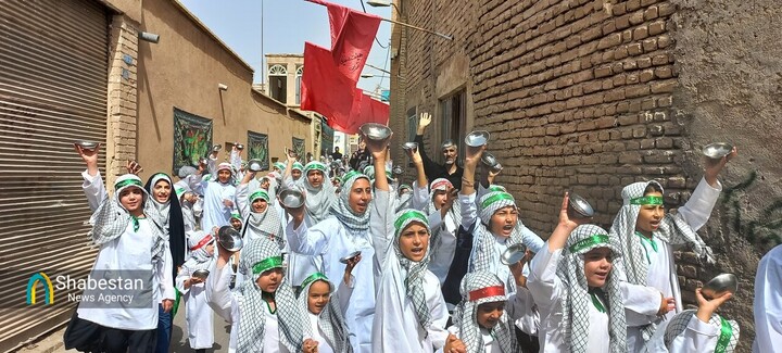 کودکان آران و بیدگل، راویان “العطش” کودکان کربلا شدند