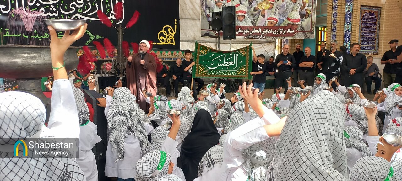 کودکان آران و بیدگل، راویان “العطش” کودکان کربلا شدند