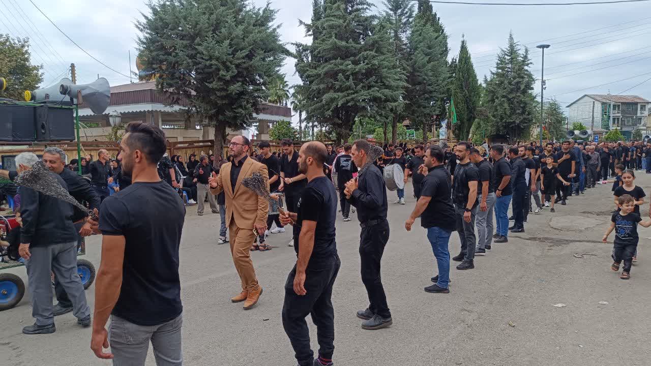 گیلان یکپارچه عزادار عاشورای حسینی