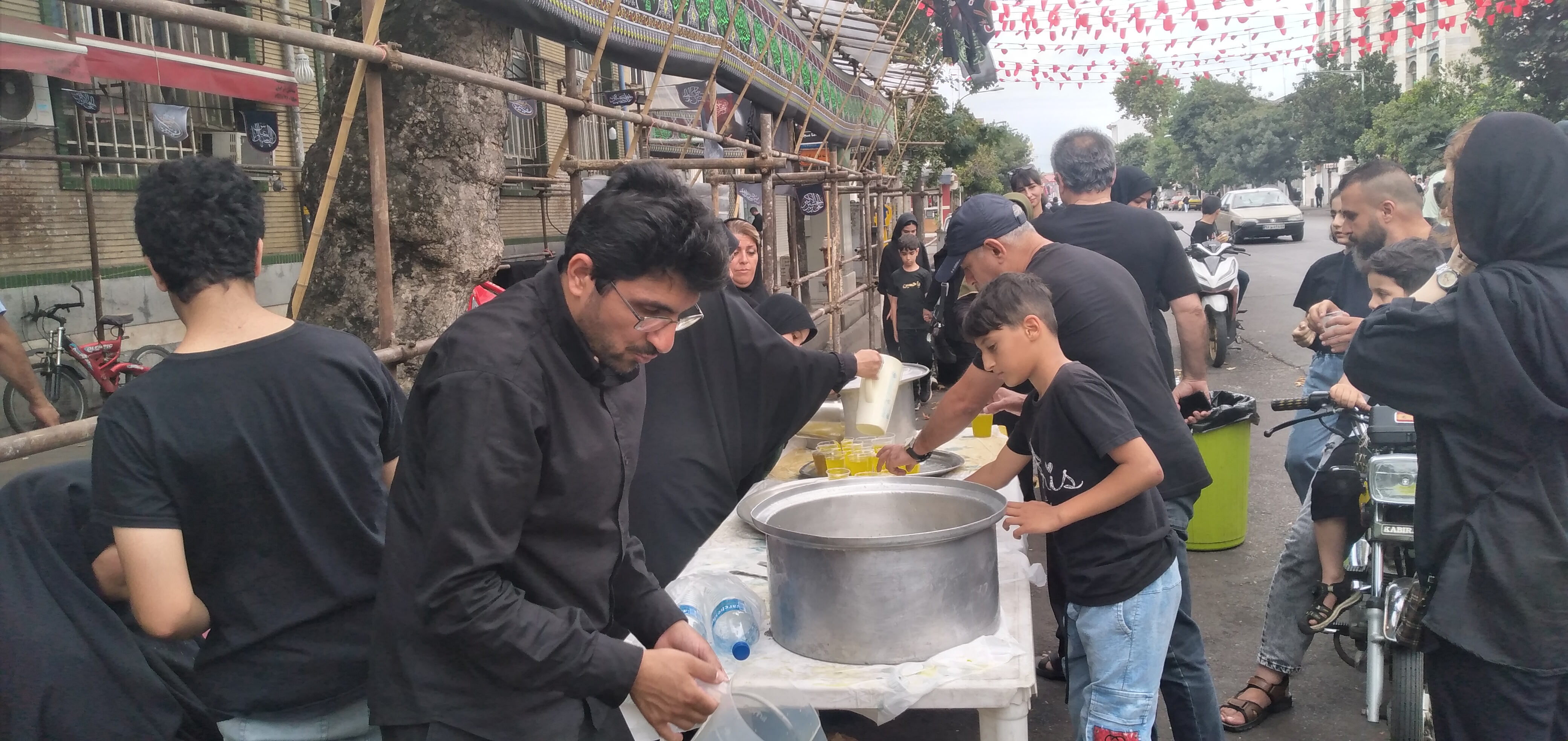 گیلان یکپارچه عزادار عاشورای حسینی