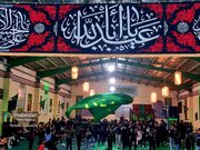 شور عاشورایی نوجوانان اختیارآباد در زنجیرزنی شب دهم