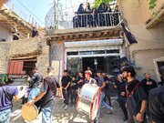 عزاداری سنتی عاشورای حسینی در روستای اسفیدان بجنورد