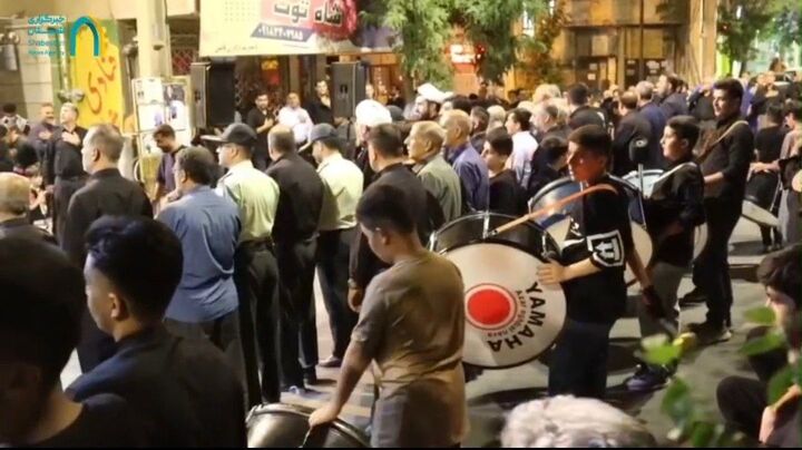 طنین نوای حسین در دل هیئات عزاداری