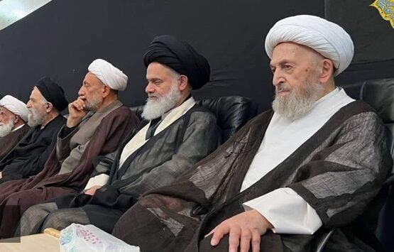 مراسم عزاداری روز عاشورا در بیت آیت الله سبحانی