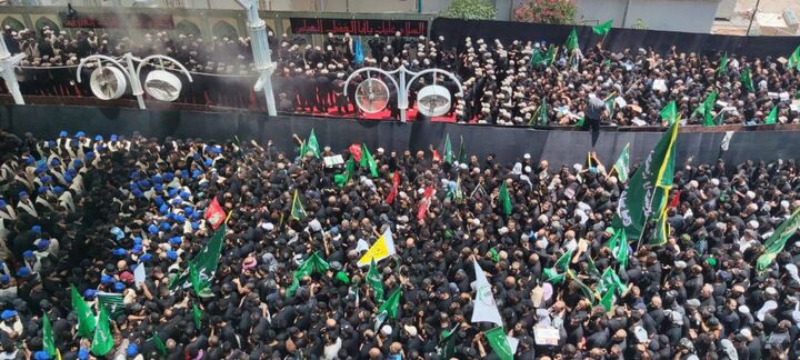 آغاز مراسم طویریج(هروله کنان) در کربلا