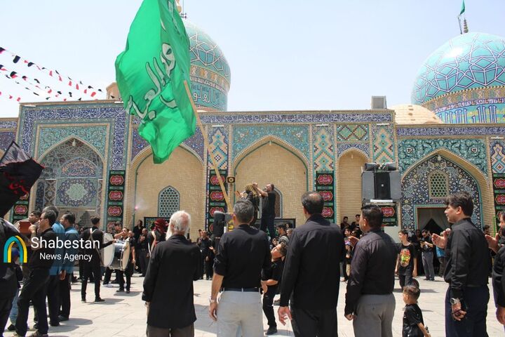 آستان مقدس شاهزاده حسین جوپار میزبان عزاداران عاشورا